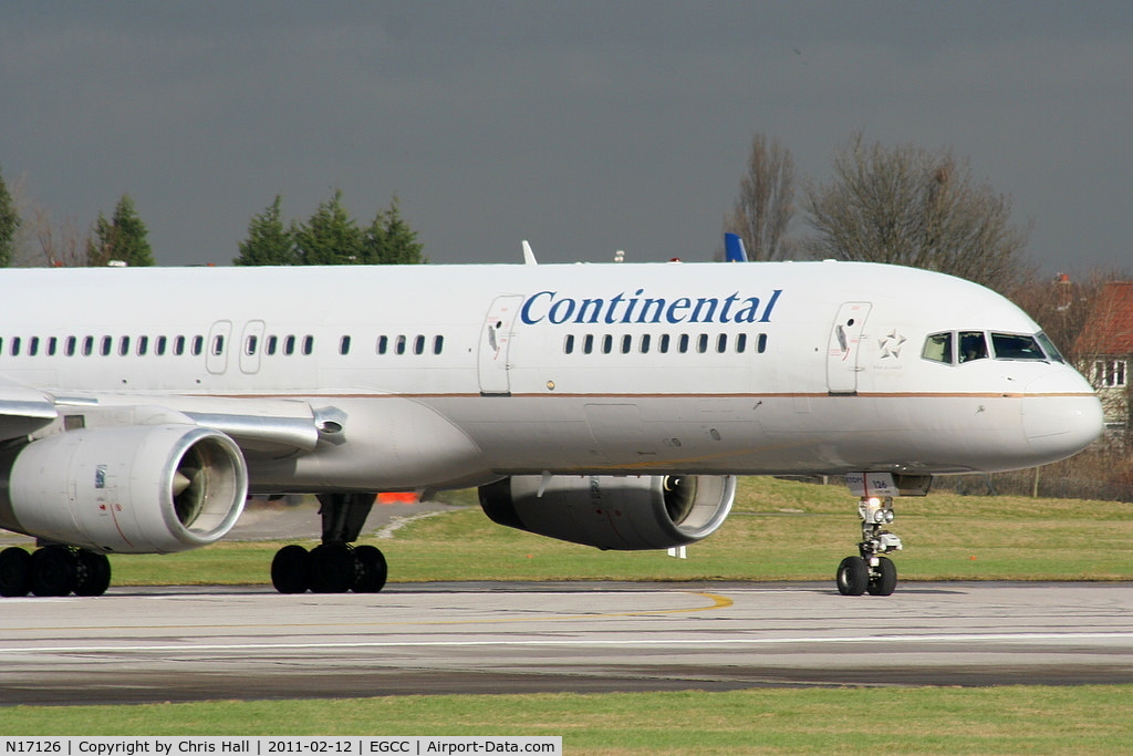 N17126, 1998 Boeing 757-224 C/N 27566, Continental Airlines