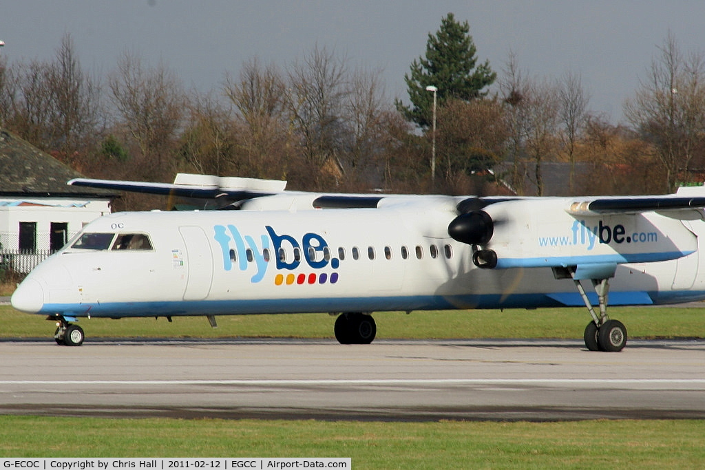 G-ECOC, 2007 De Havilland Canada DHC-8-402Q Dash 8 C/N 4197, flybe