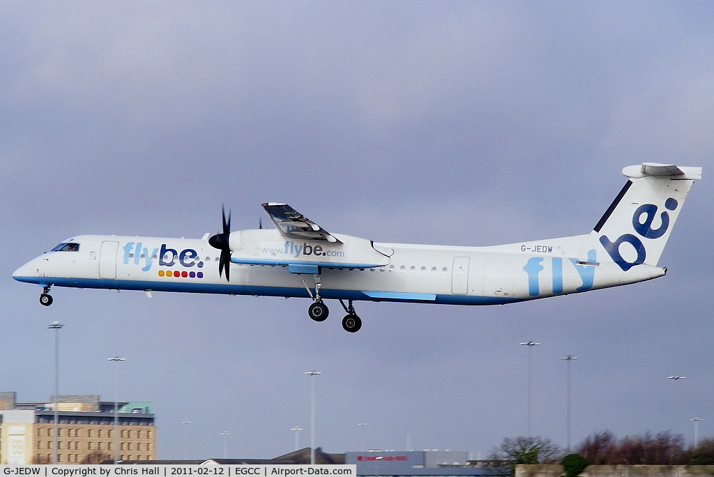 G-JEDW, 2004 De Havilland Canada DHC-8-402Q Dash 8 C/N 4093, flybe