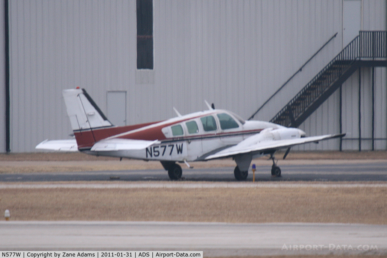 N577W, 1973 Beech 58 Baron C/N TH-375, At Addison Airport - Dallas, TX