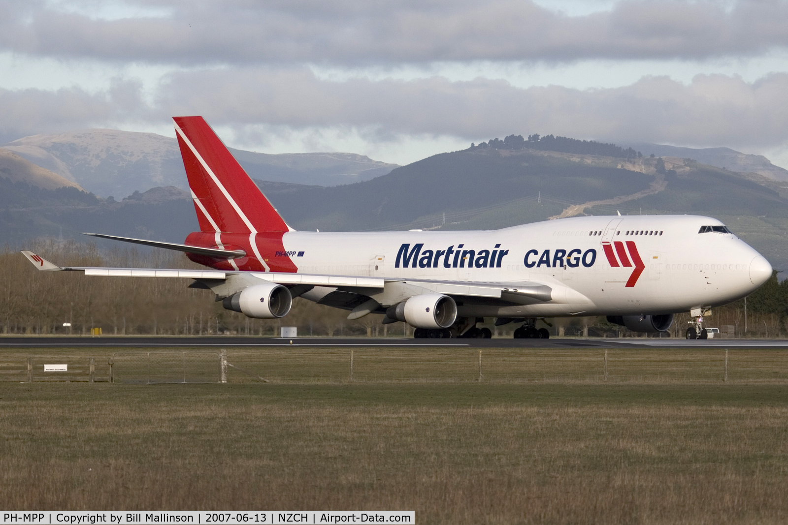 PH-MPP, 1989 Boeing 747-412/BCF C/N 24061, after delivering a cargo of cars for winter road testing