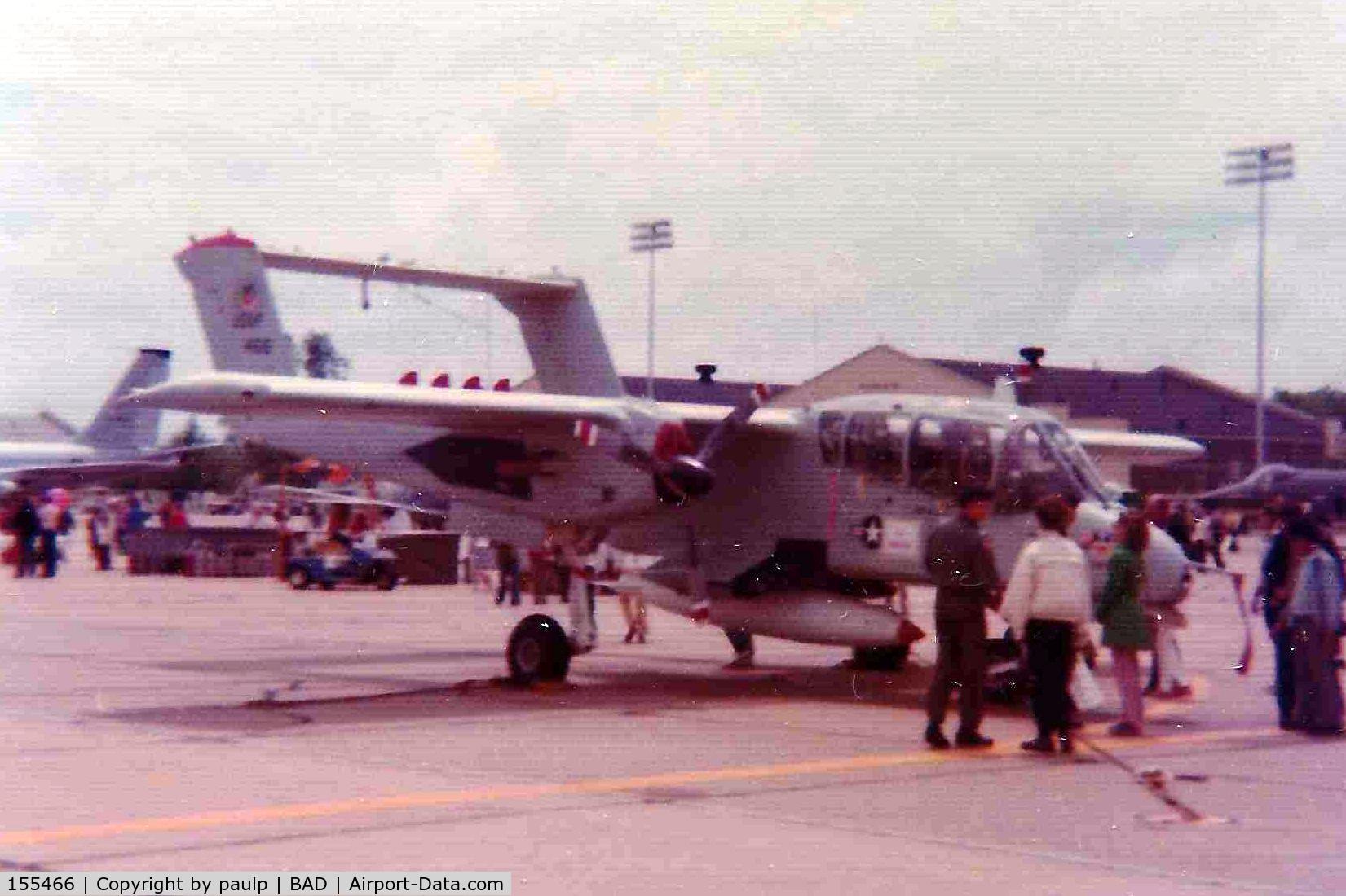 155466, North American Rockwell OV-10D Bronco C/N 305-77, Barksdale Air Force Base 