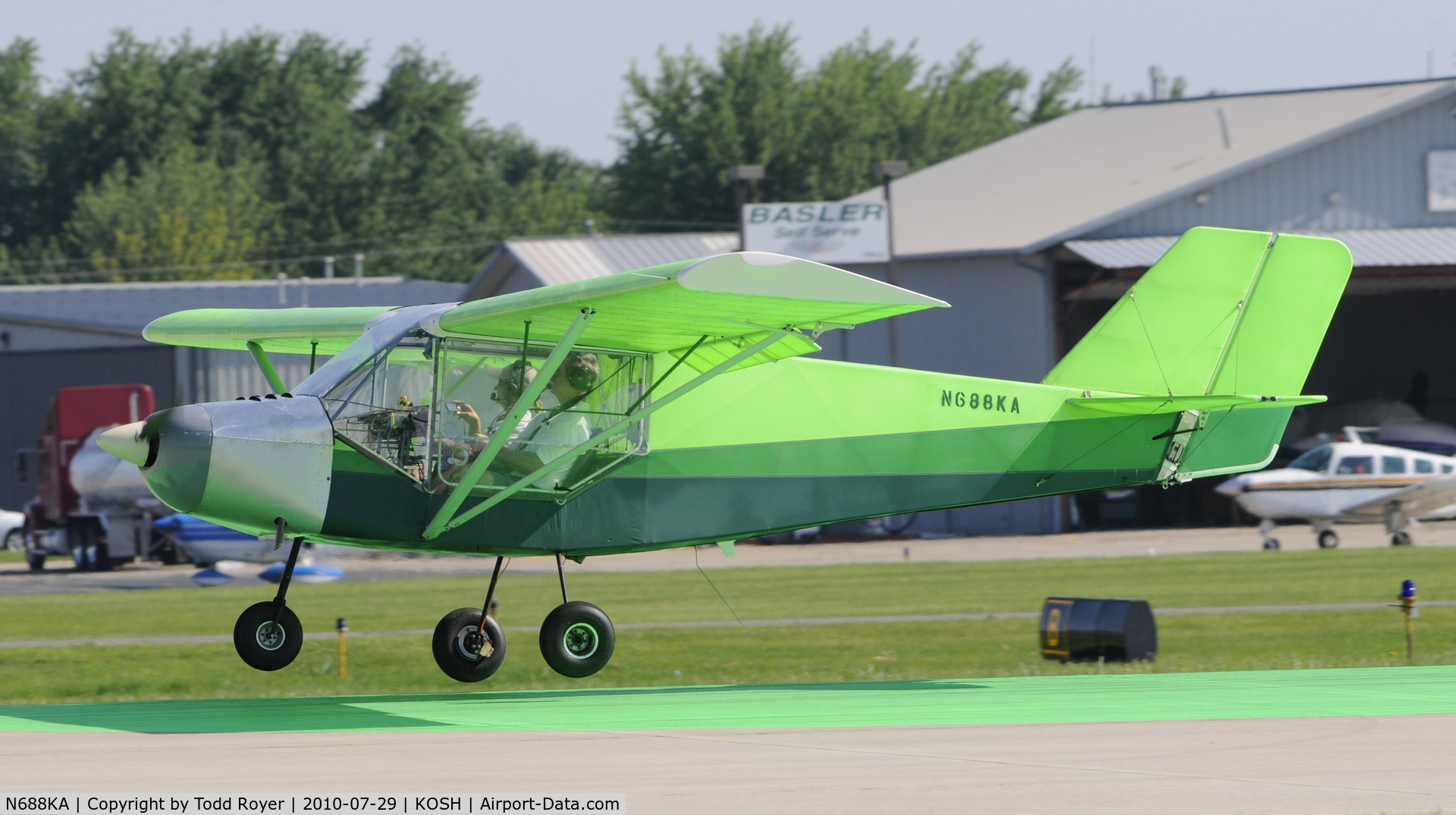 N688KA, Rans S-6ES Coyote II C/N 05081884-ES, AIRVENTURE 2010