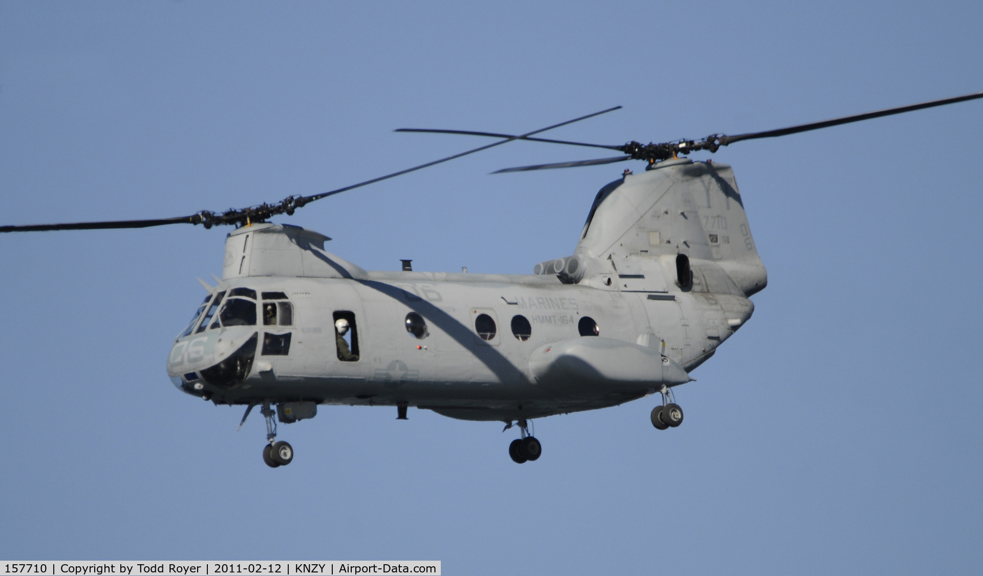 157710, Boeing Vertol CH-46F Sea Knight C/N 2609, Centennial of Naval Aviation