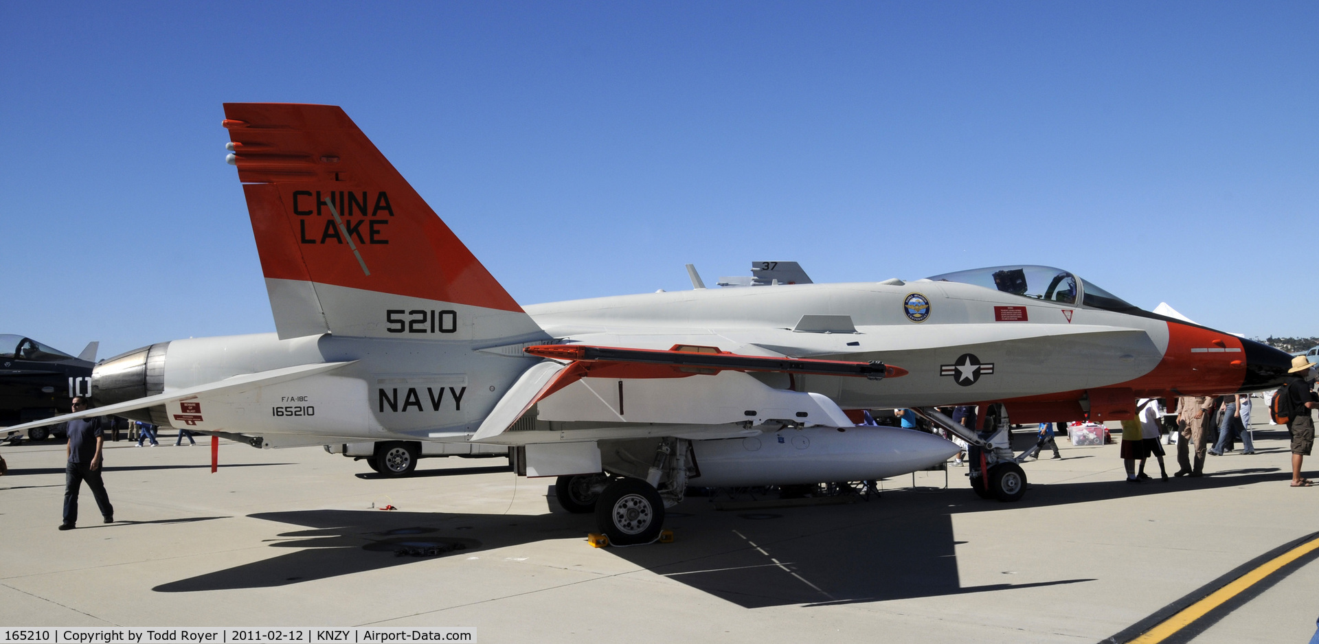 165210, McDonnell Douglas F/A-18C Hornet C/N 1382/C435, Special paint for the Centenial of Naval Aviation
