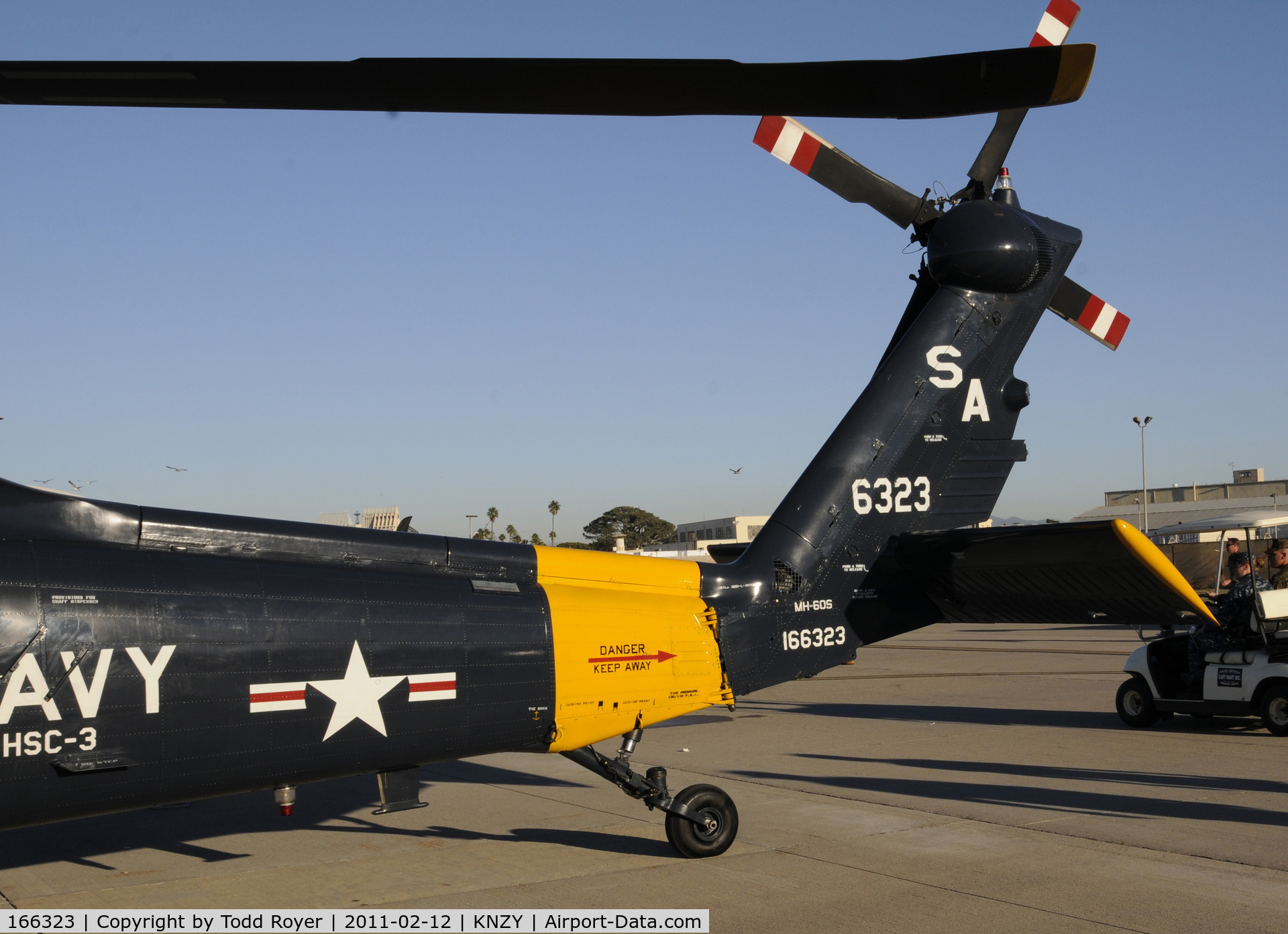 166323, Sikorsky MH-60S Knighthawk C/N 70-2832, Special paint for the Centennial of Naval Aviation