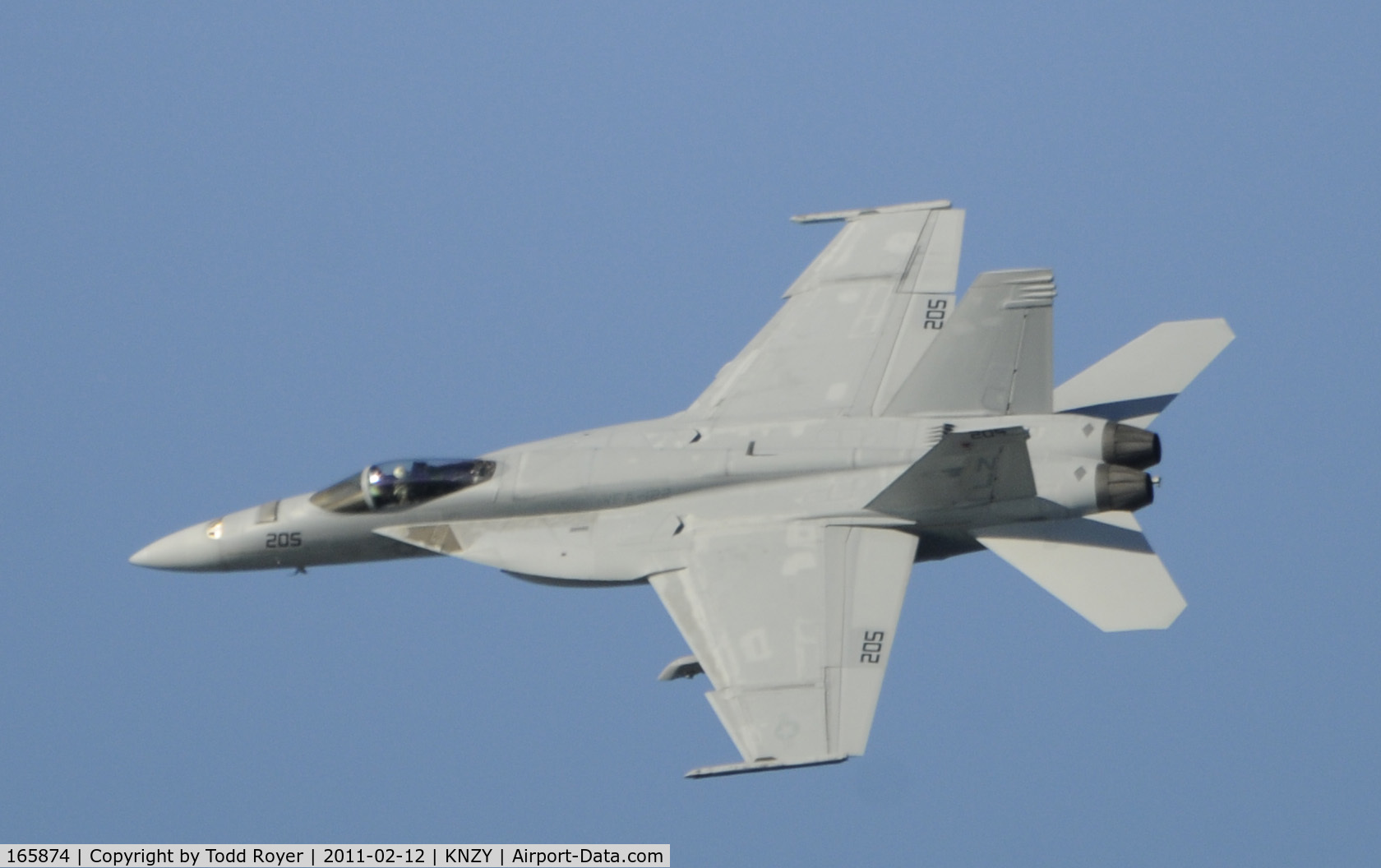 165874, Boeing F/A-18E Super Hornet C/N E050, Centennial of Naval Aviation