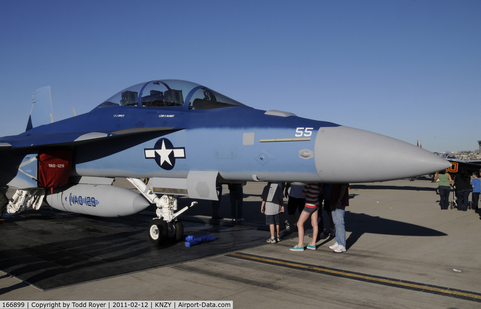 166899, Boeing EA-18G Growler C/N G-11, Special paint for the Centennial of Naval Aviation