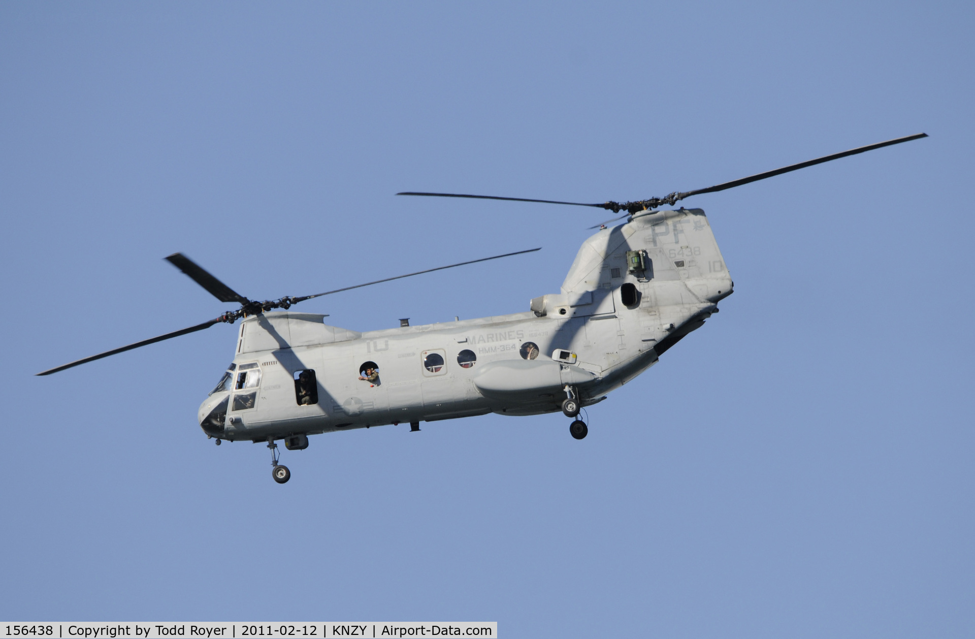 156438, Boeing Vertol CH-46E Sea Knight C/N 2508, Centennial of Naval Aviation
