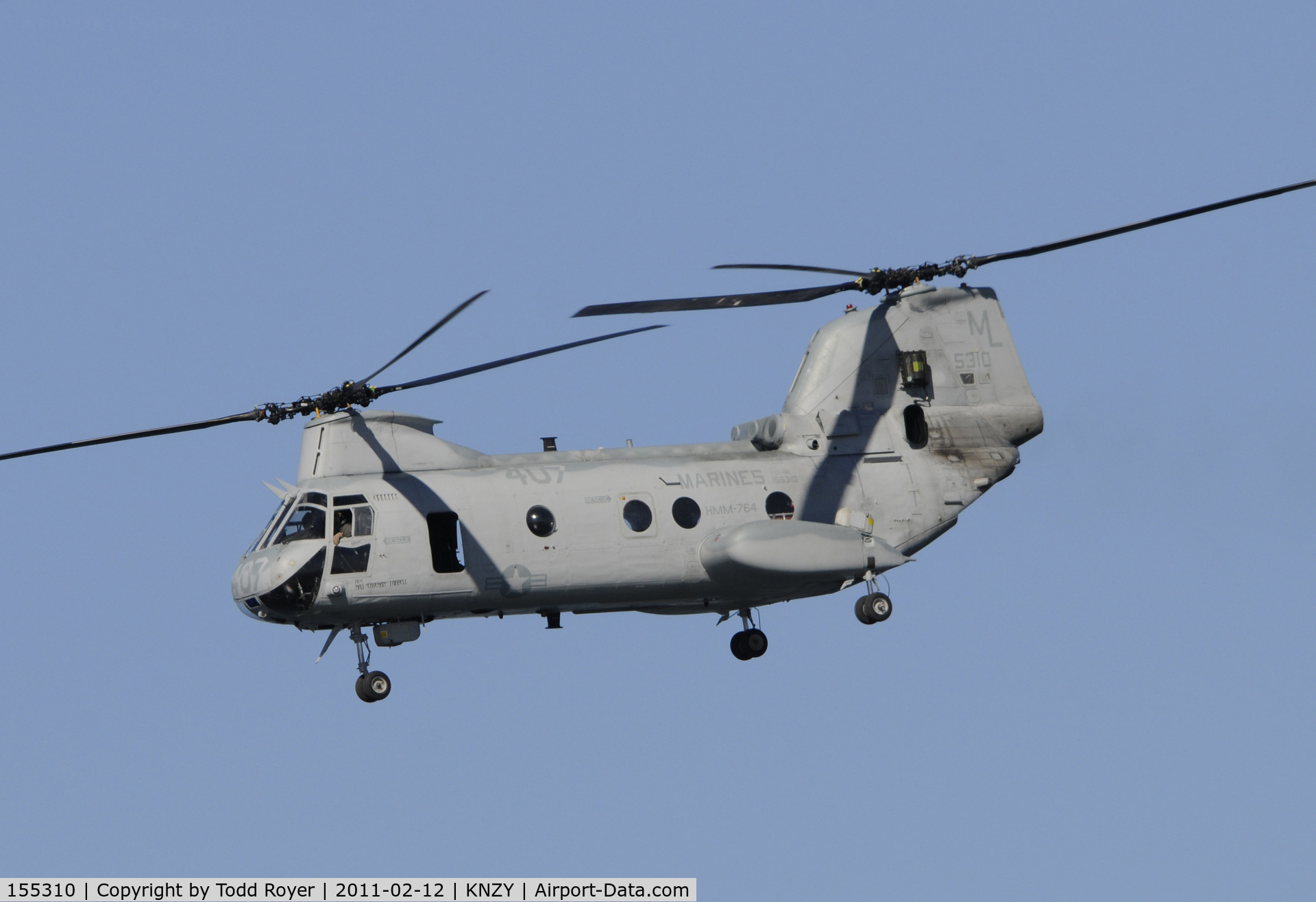 155310, Boeing Vertol CH-46E Sea Knight C/N 2479, Centennial of Naval Aviation