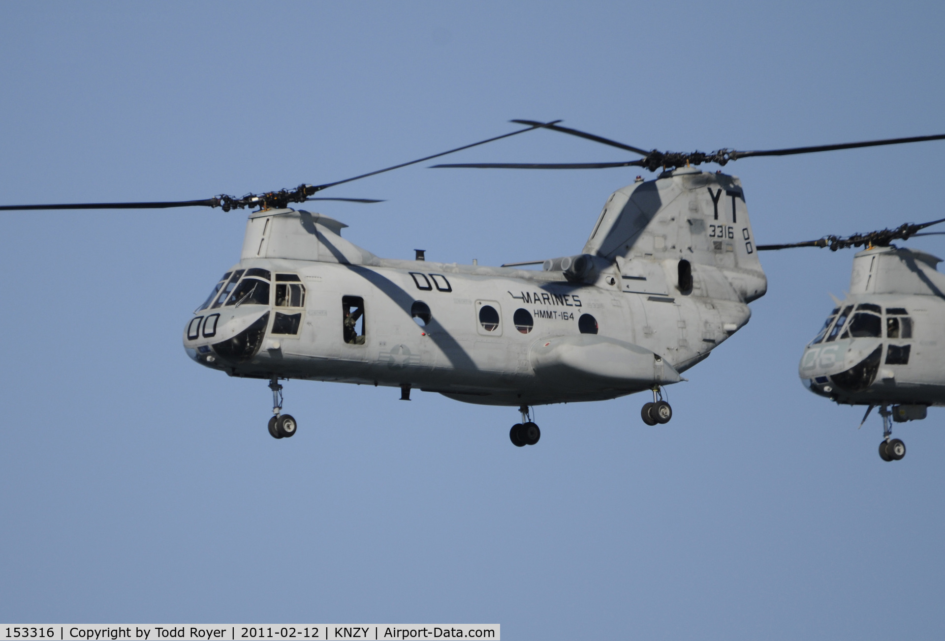 153316, Boeing Vertol CH-46E Sea Knight C/N 2204, Centennial of Naval Aviation