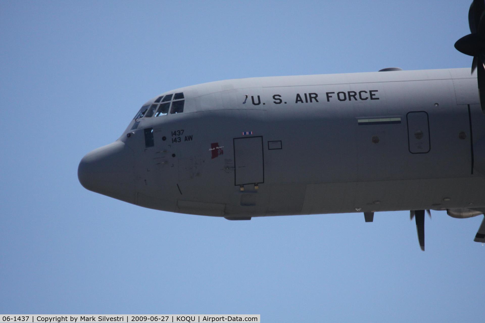 06-1437, 2007 Lockheed Martin C-130J-30 Super Hercules C/N 382-5586, Quonset Point 2009