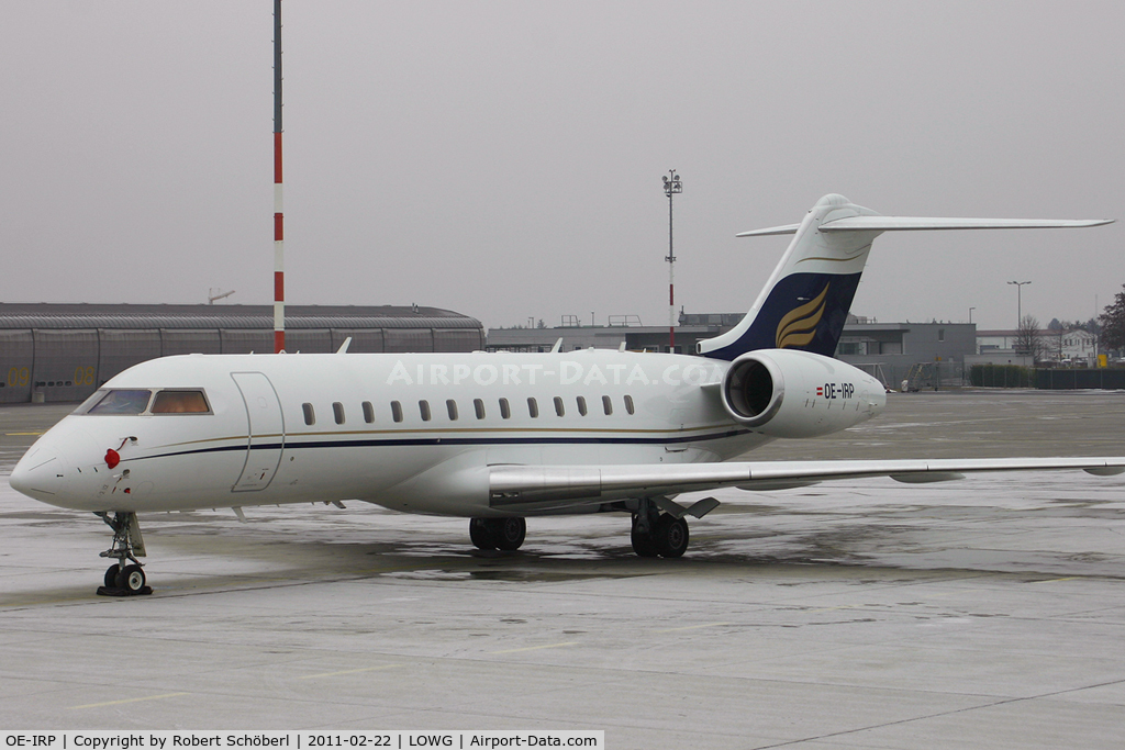 OE-IRP, 2001 Bombardier BD-700-1A10 Global Express XRS C/N 9106, OE-IRP