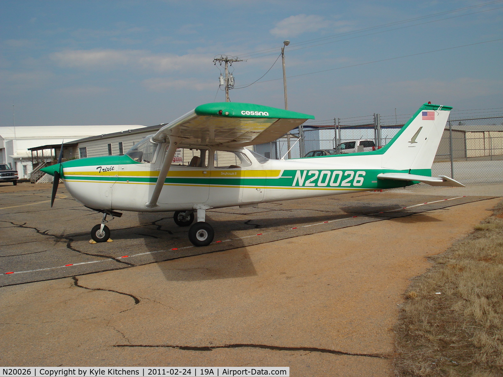 N20026, 1972 Cessna 172M C/N 17260942, Cessna 172 - N20026 @ 19A