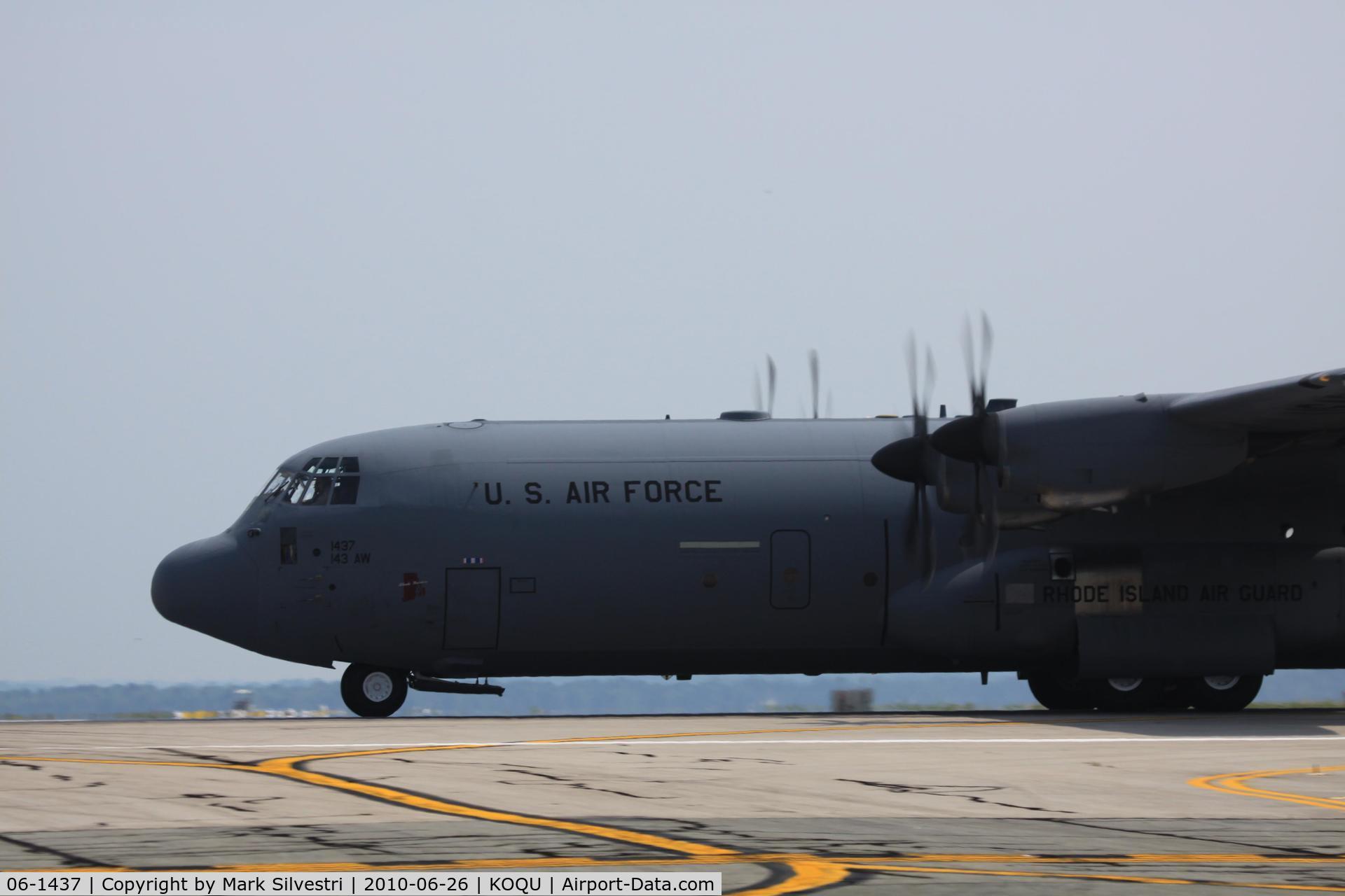 06-1437, 2007 Lockheed Martin C-130J-30 Super Hercules C/N 382-5586, Quonset Point, RI 2010