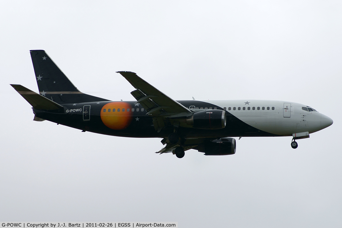 G-POWC, 1991 Boeing 737-33A(QC) C/N 25402, DSLR-A230 (55-200 mm); www.haj-spotter.de.tf