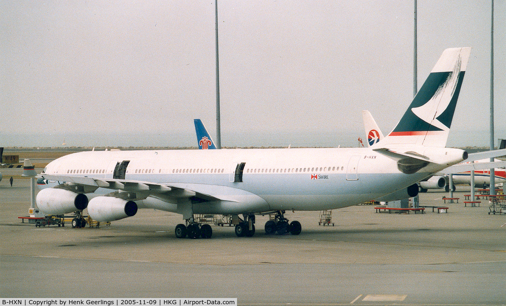 B-HXN, 1996 Airbus A340-313 C/N 126, Cathay Pacific