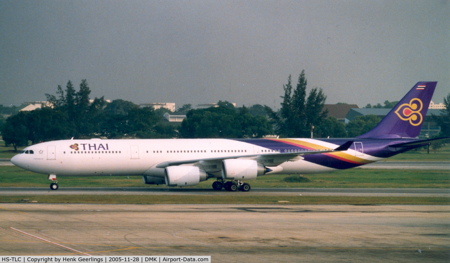HS-TLC, 2005 Airbus A340-541 C/N 698, Thai