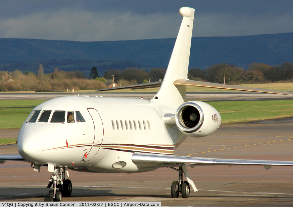 N4QG, 2004 Dassault Falcon 2000EX C/N 028, Privately operated.