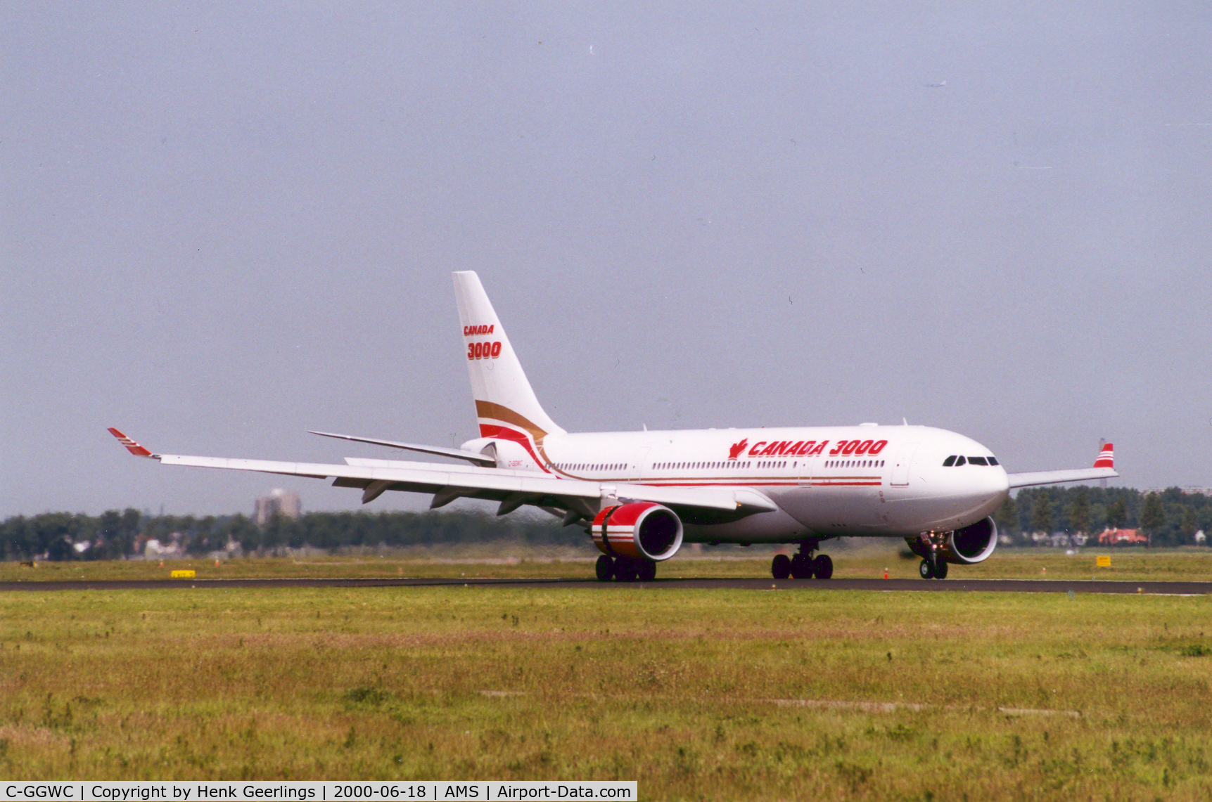 C-GGWC, 1999 Airbus A330-202 C/N 272, Canada 3000