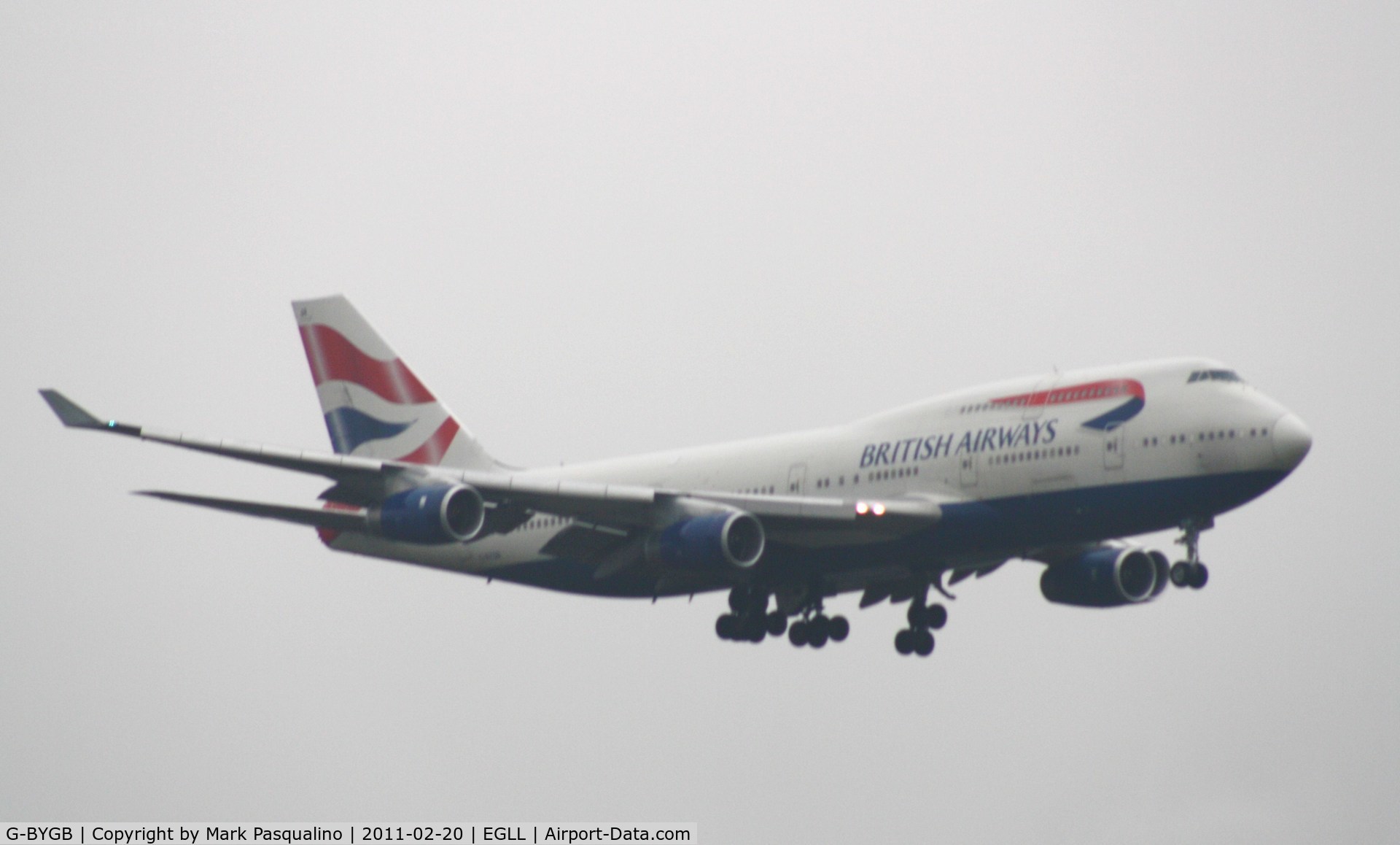 G-BYGB, 1999 Boeing 747-436 C/N 28856, Boeing 747-400