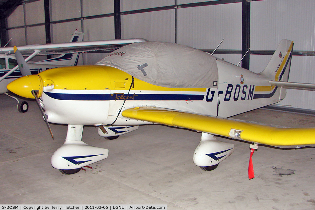 G-BOSM, 1970 Robin DR-253B Regent C/N 168, 1970 Centre Est Aeronautique CEA DR253B, c/n: 168 at Full Sutton
