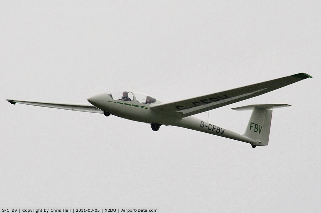 G-CFBV, 1985 Schleicher ASK-21 C/N 21223, London Gliding Club