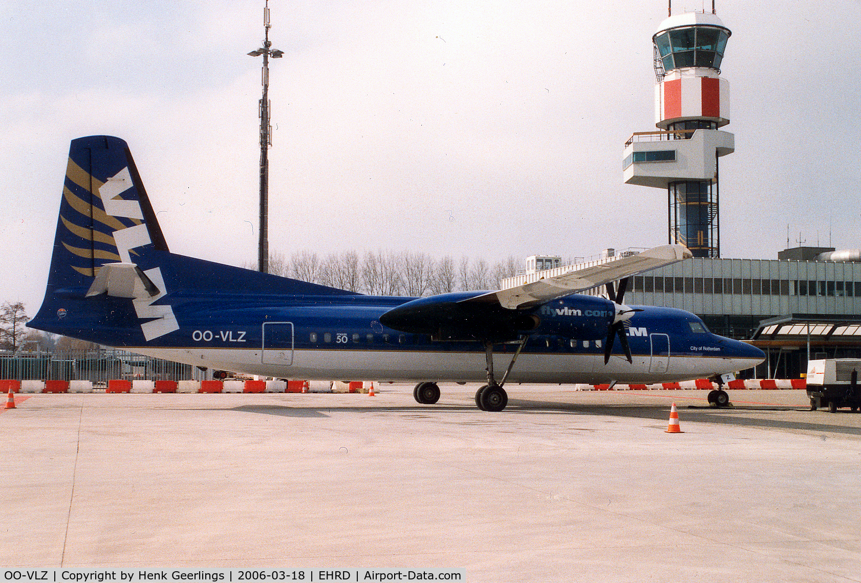 OO-VLZ, 1992 Fokker 50 C/N 20264, VLM