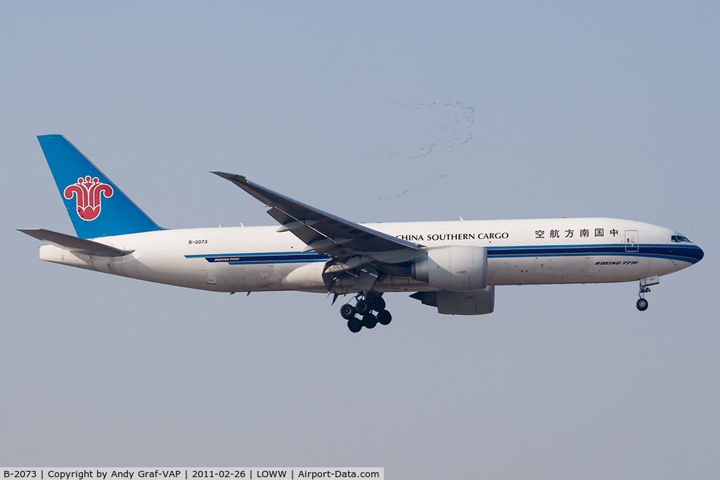 B-2073, 2009 Boeing 777-F1B C/N 37311, China Southern Cargo 777-200