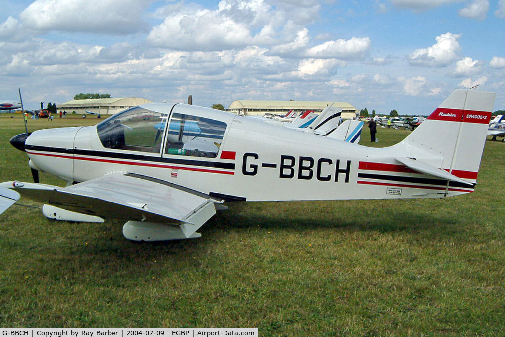 G-BBCH, 1973 Robin DR-400-120 Dauphin 2+2 C/N 850, Robin DR.400/108 Dauphin 80 [850] Kemble~G 09/07/2004.