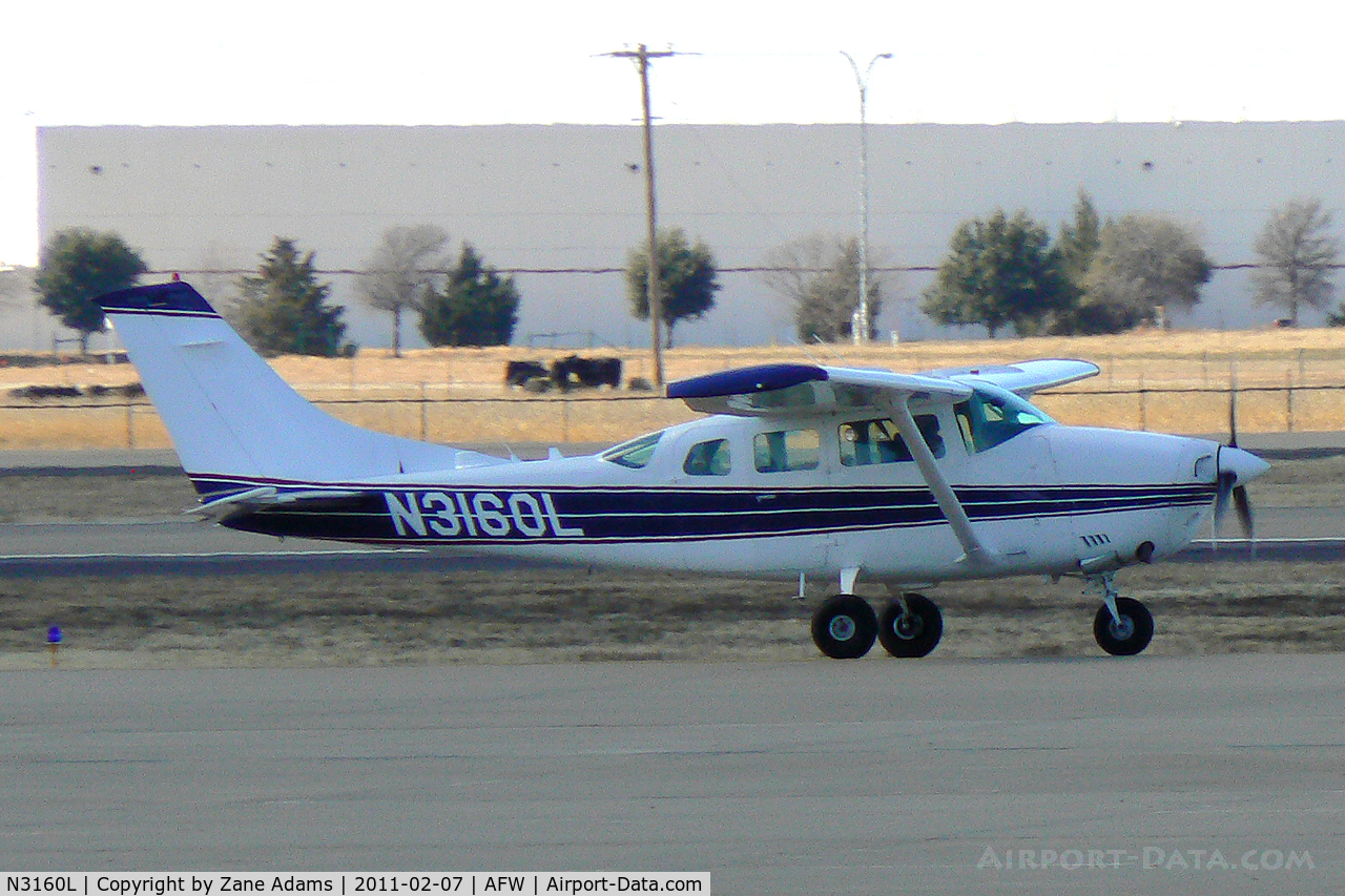N3160L, 1975 Cessna TU206F Turbo Stationair C/N U20602815, At Alliance Airport - Fort Worth. TX