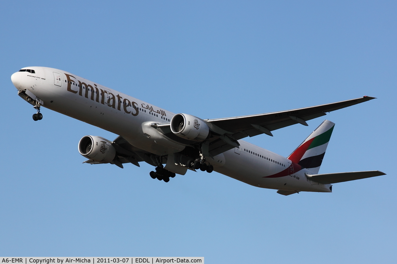 A6-EMR, 2002 Boeing 777-31H C/N 29396, Emirates