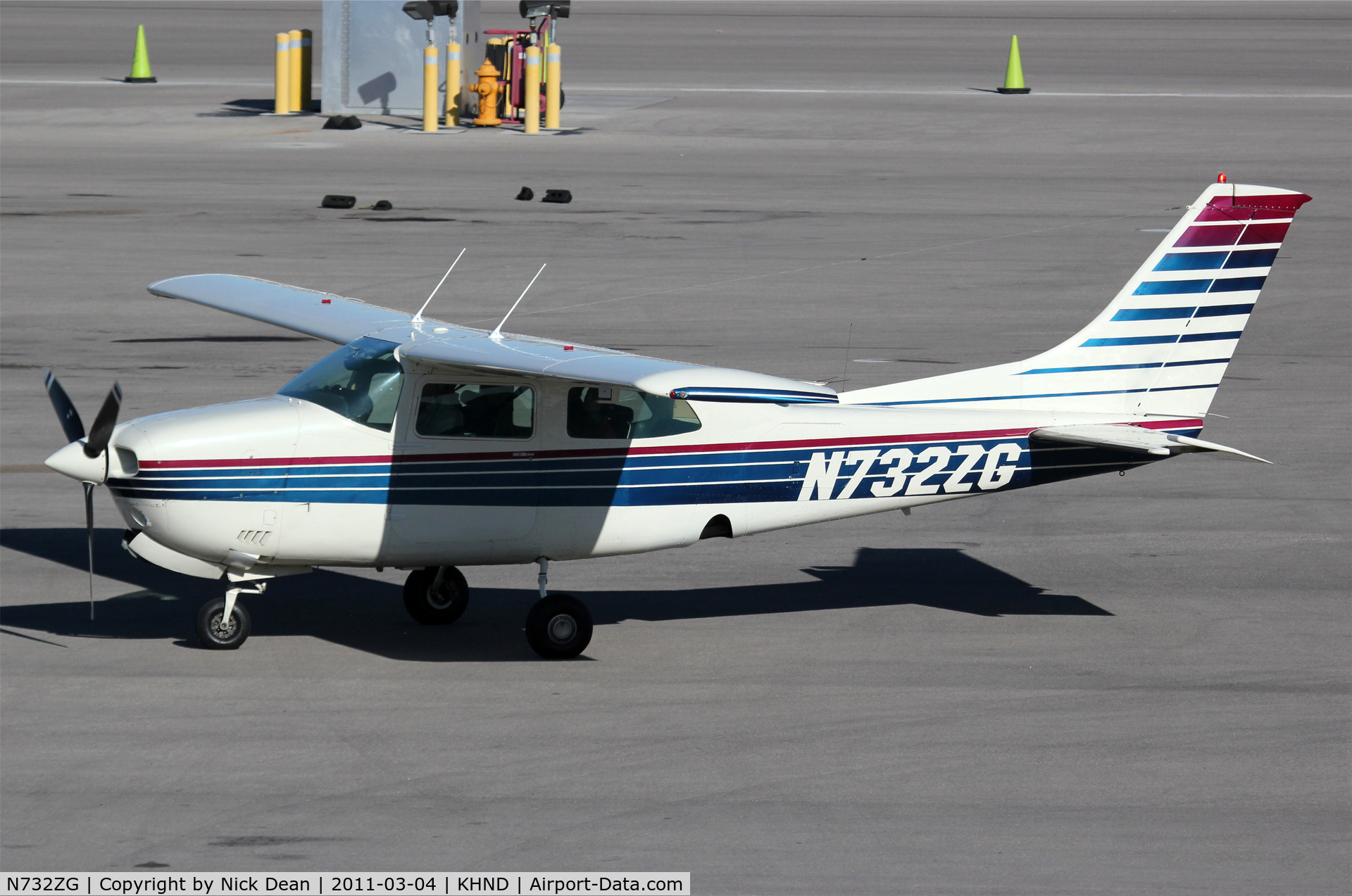 N732ZG, 1977 Cessna T210M Turbo Centurion C/N 21061900, KHND