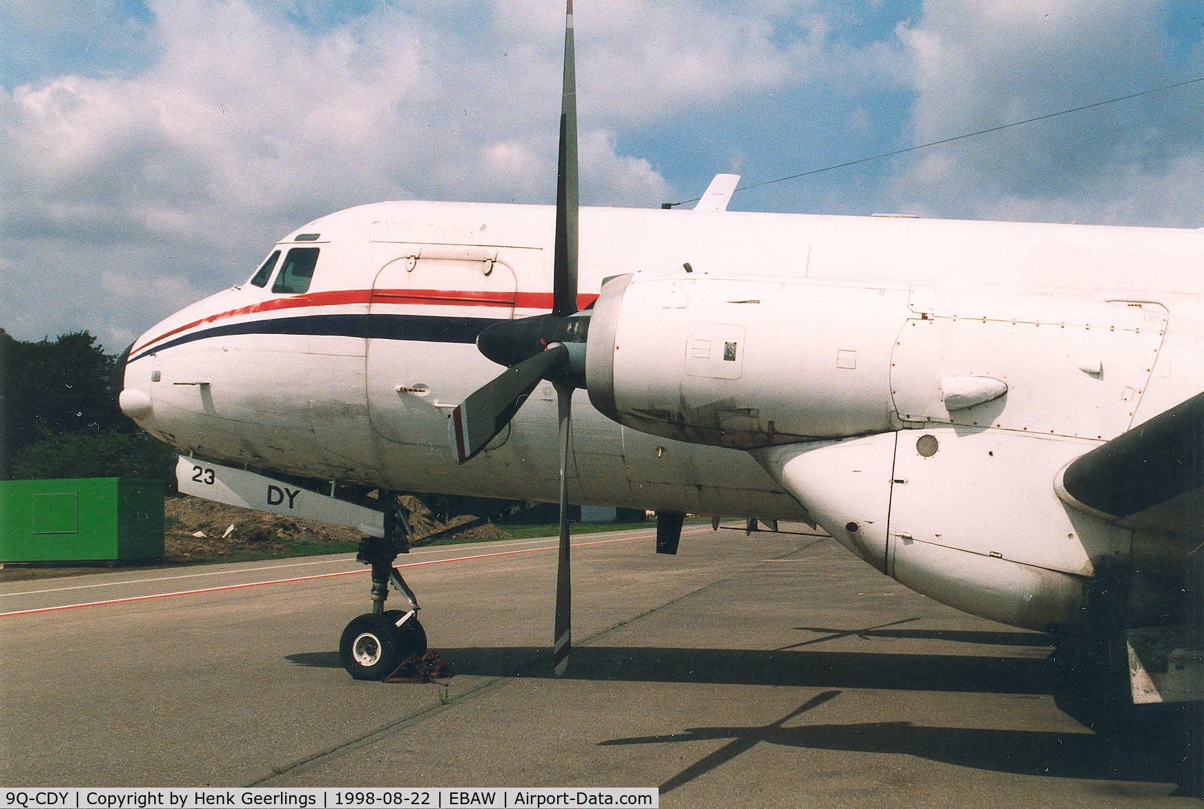 9Q-CDY, Hawker Siddeley HS-780 Andover C1 C/N Set 11, Andover at Deurne Airport