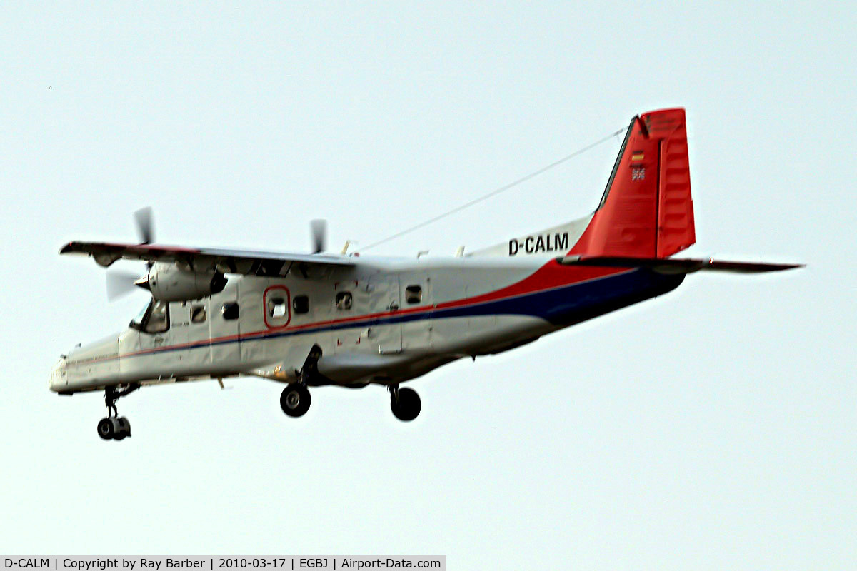 D-CALM, 1985 Dornier 228-101 C/N 7051, Dornier Do.228-101[7051] DLR Staverton~G 17/03/2010.