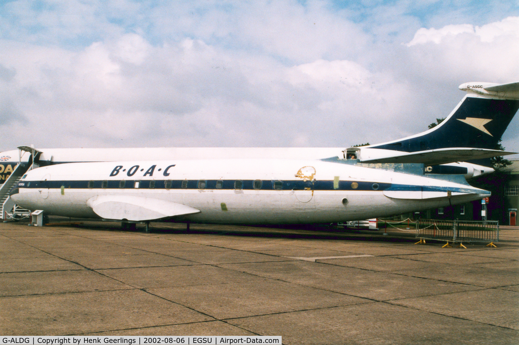 G-ALDG, Handley Page HP.81 Hermes IV C/N 08, Duxford , Aug 2002