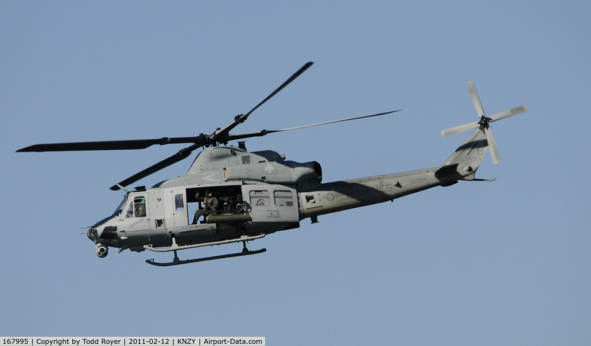 167995, Bell UH-1Y Venom C/N 55123/Y35, Centennial of Naval Aviation