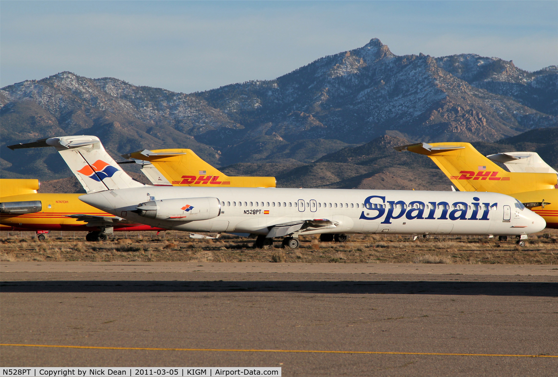 N528PT, 1986 McDonnell Douglas MD-82 (DC-9-82) C/N 49416, KIGM