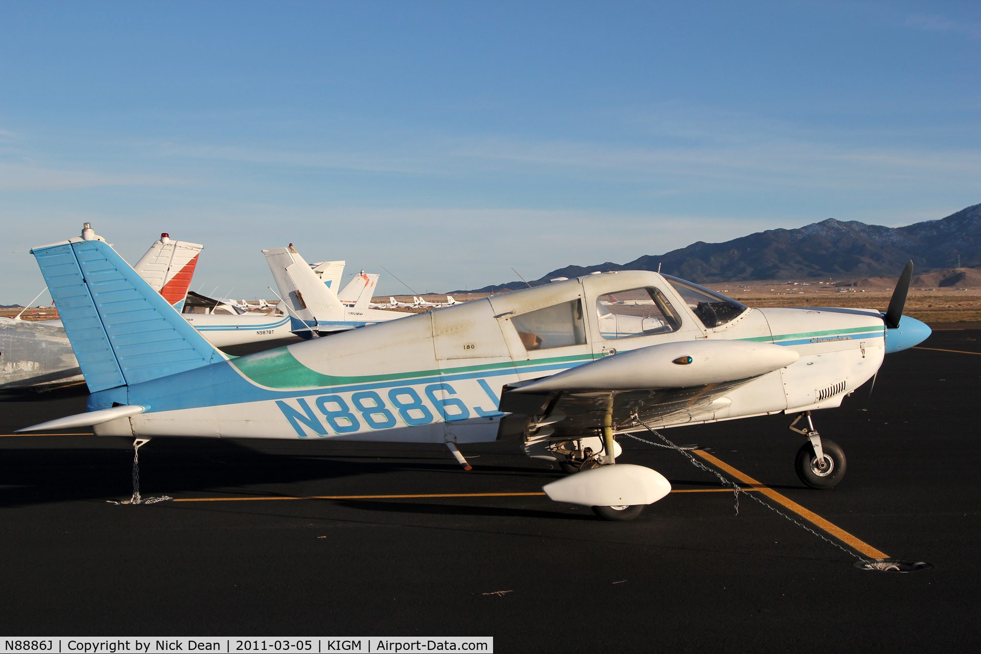 N8886J, Piper PA-28-180 C/N 28-2860, KIGM