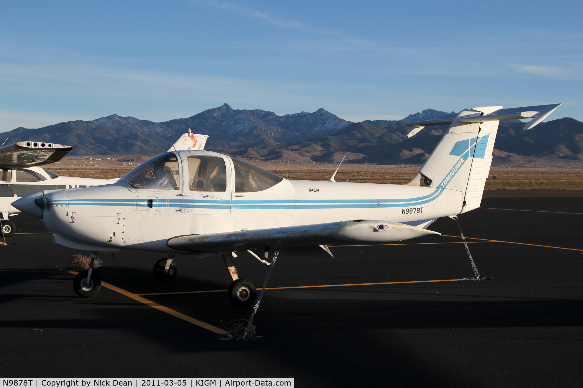 N9878T, 1978 Piper PA-38-112 Tomahawk C/N 38-78A0229, KIGM