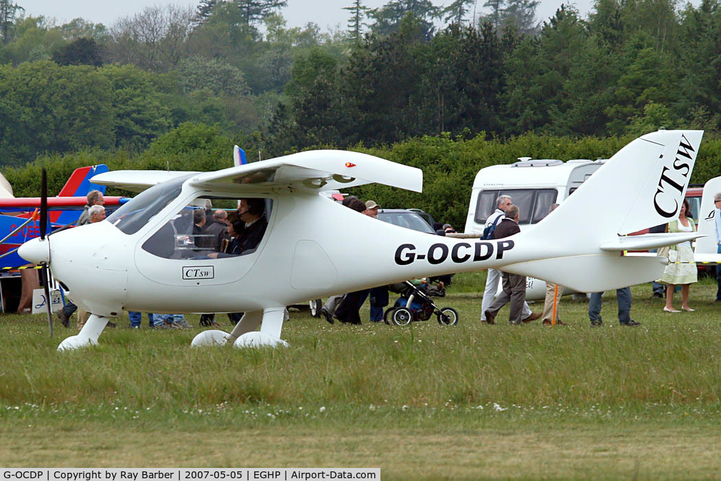 G-OCDP, 2006 Flight Design CTSW C/N 06.08.22, Flight Design CTSW [06.08.22] Popham~G 05/05/2007 Line number 8226