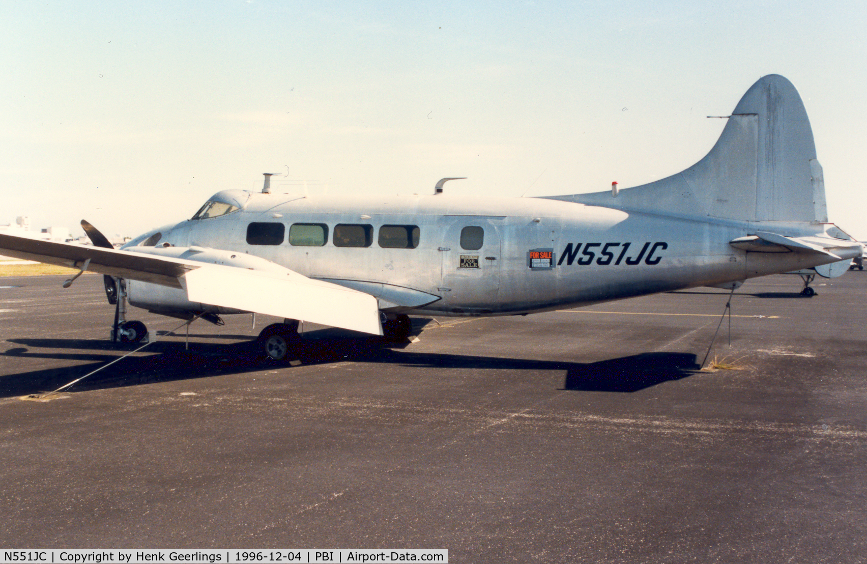 N551JC, 1951 De Havilland DH.104 Dove 6BA C/N 04306, West Palm Beach