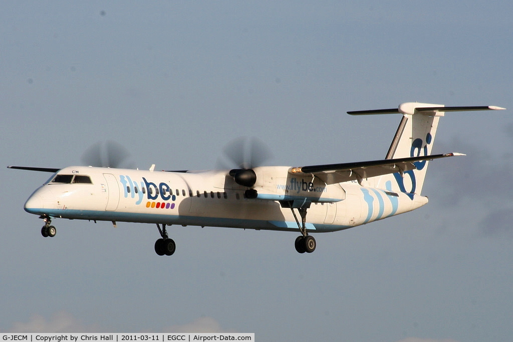 G-JECM, 2005 De Havilland Canada DHC-8-402Q Dash 8 C/N 4118, flybe