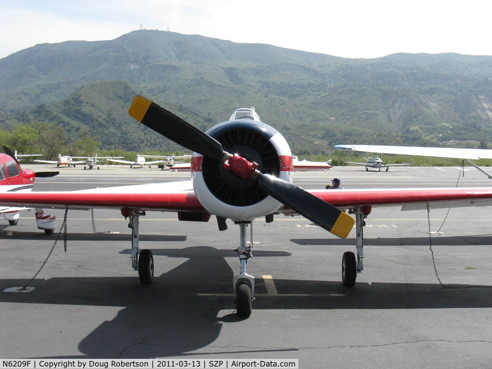 N6209F, 1988 Yakovlev Yak-52 C/N 888306, 1988 Yakovlev YAK 52, Vedeneev M14P 360 Hp radial, big blades