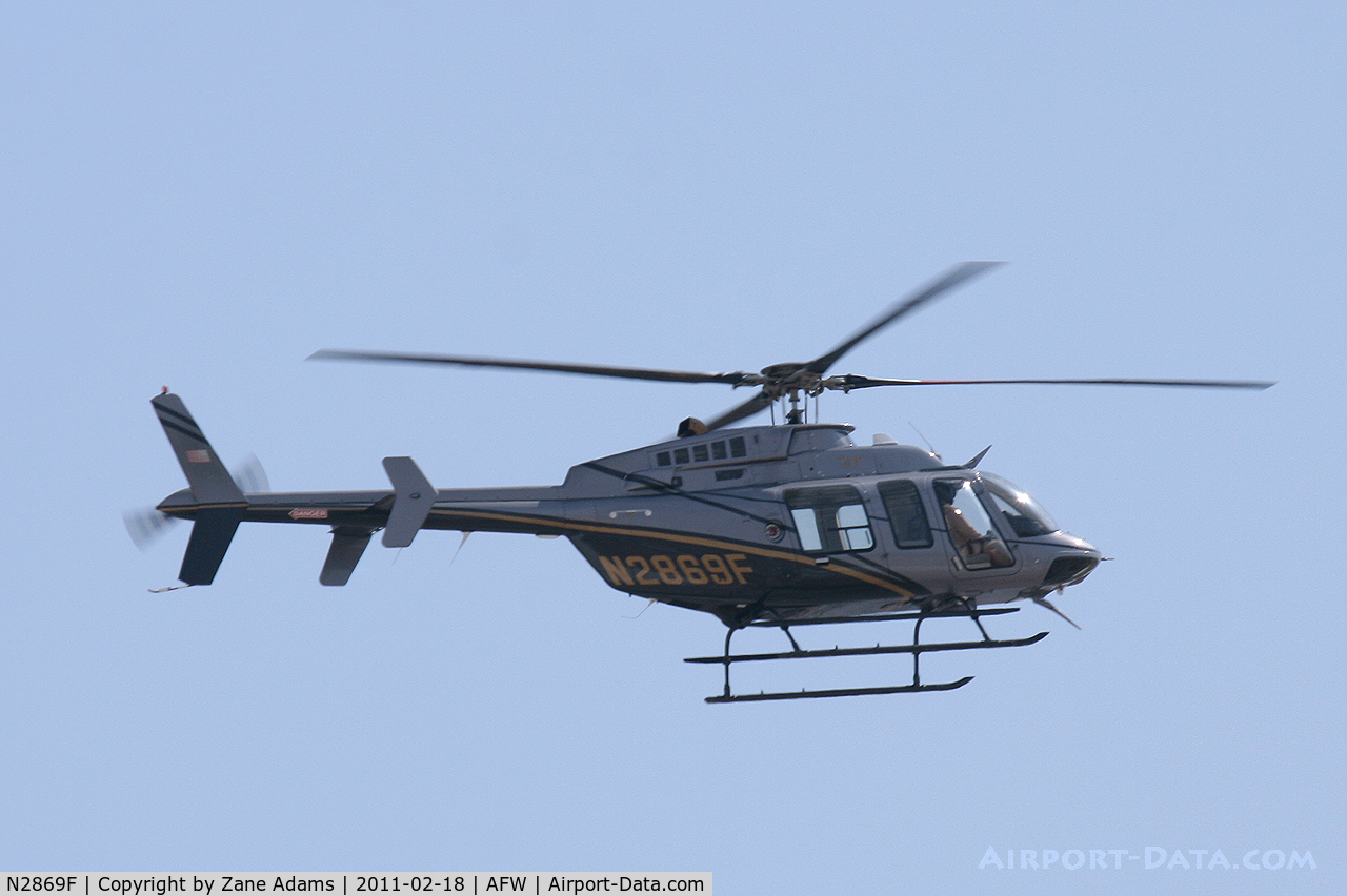 N2869F, 2004 Bell 407 C/N 53623, At Alliance Airport