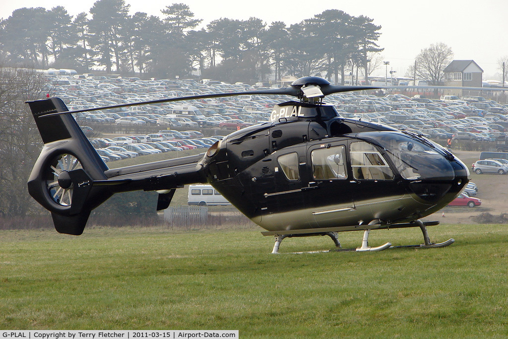 G-PLAL, 2005 Eurocopter EC-135T-2 C/N 0407, Visitor to Day 1 of the 2011 Cheltenham Horseracing Festival