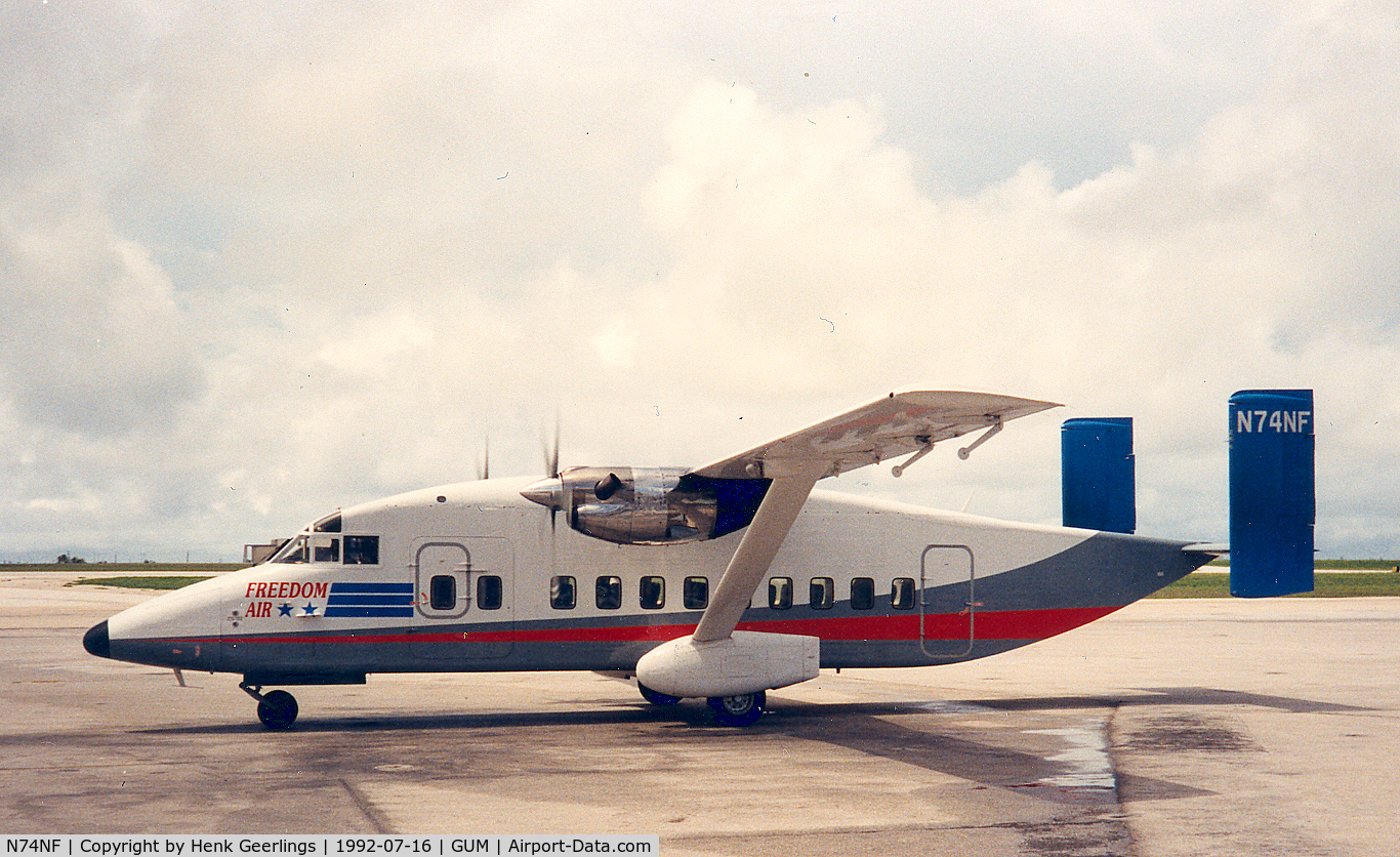 N74NF, 1978 Short SD3-30 C/N SH3016, Freedom Air