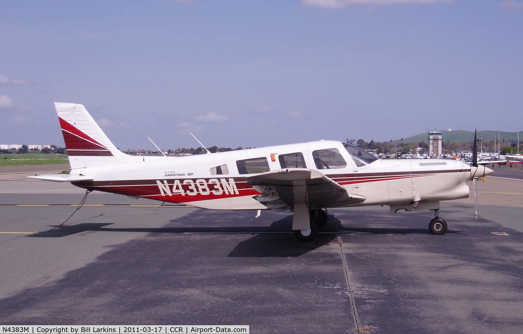 N4383M, 1984 Piper PA-32R-301T Turbo Saratoga C/N 32R-8529002, Visitor