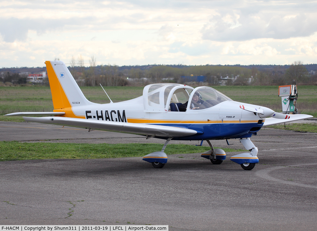 F-HACM, Tecnam P-2002JF Sierra C/N 034, Ready for a new light flight...