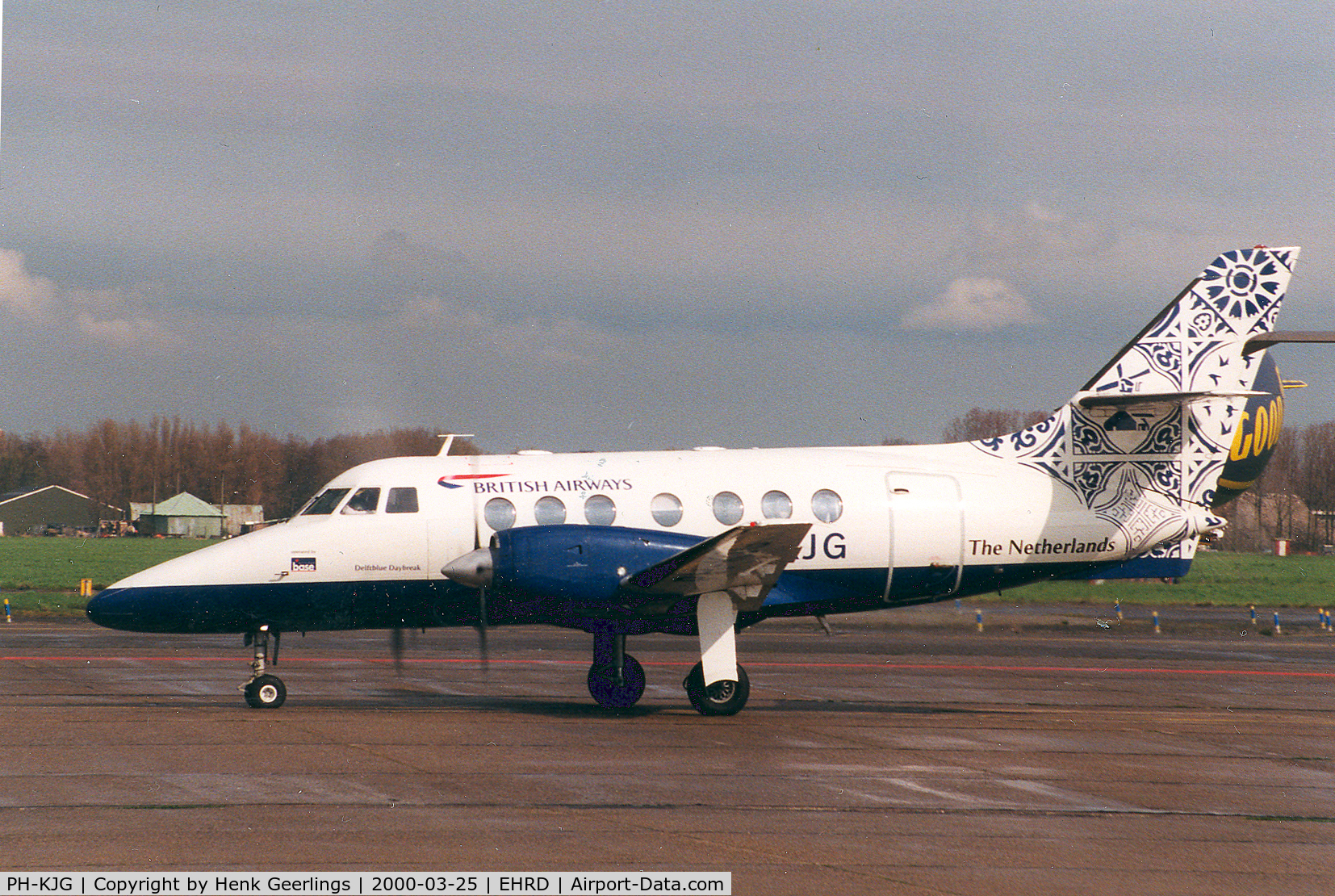 PH-KJG, 1986 British Aerospace BAe-3108 Jetstream 31 C/N 690, British Airways ; Flt operated by Base airlines